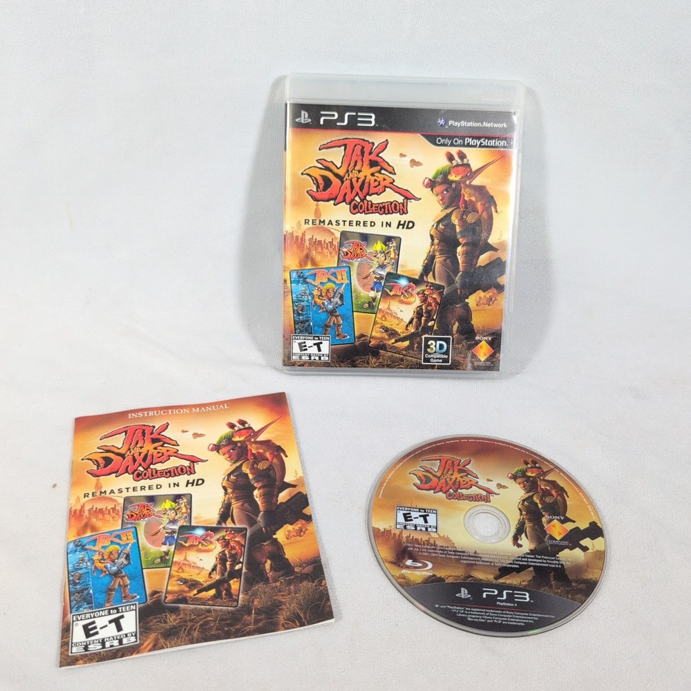 Jax and Daxter Collection Remastered in HD Sony Playstation 3 PS3 Cib
